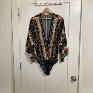 Free People Harlem Nights bodysuit Medium